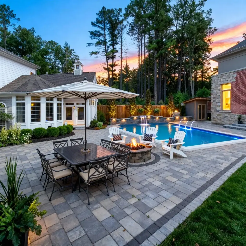 Landscape design and installation services in Canton, GA